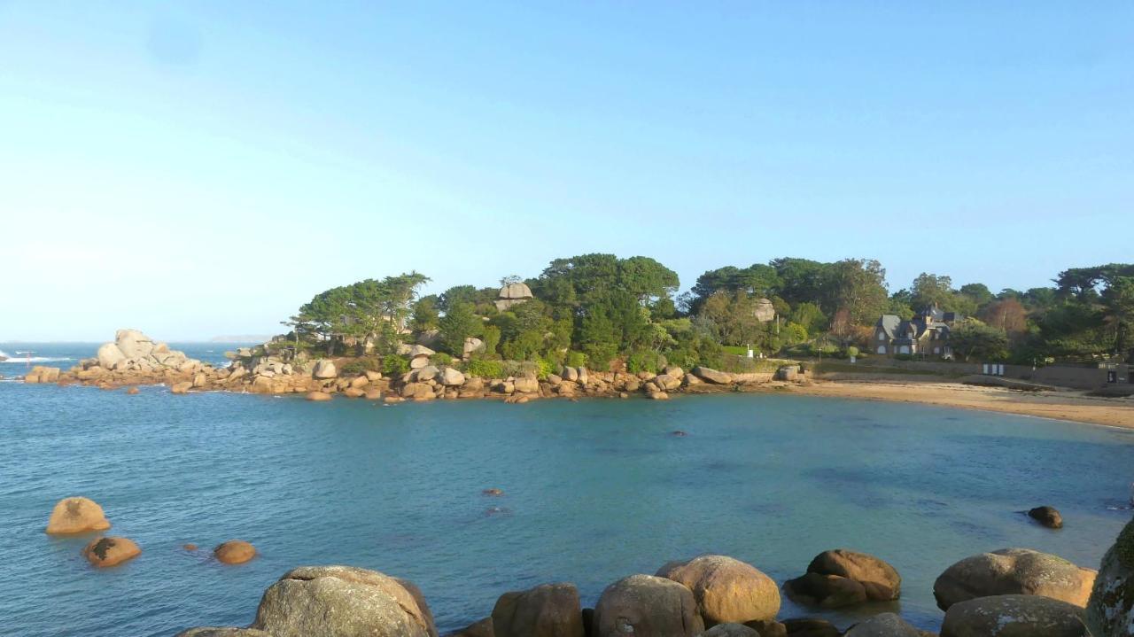 Logis Hotel Saint Guirec Et De La Plage Perros-Guirec Bagian luar foto