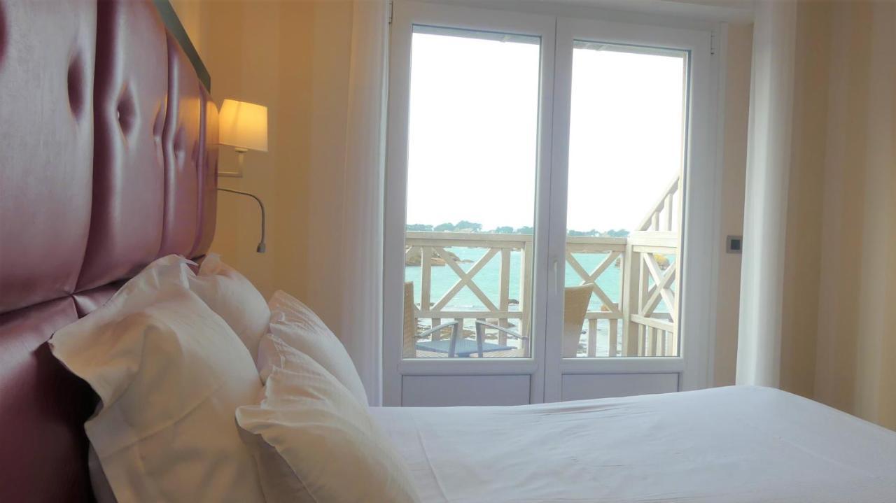 Logis Hotel Saint Guirec Et De La Plage Perros-Guirec Bagian luar foto