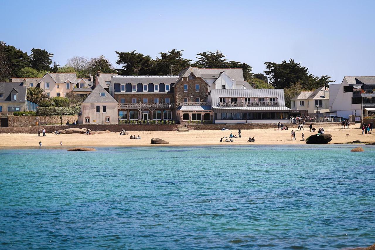 Logis Hotel Saint Guirec Et De La Plage Perros-Guirec Bagian luar foto