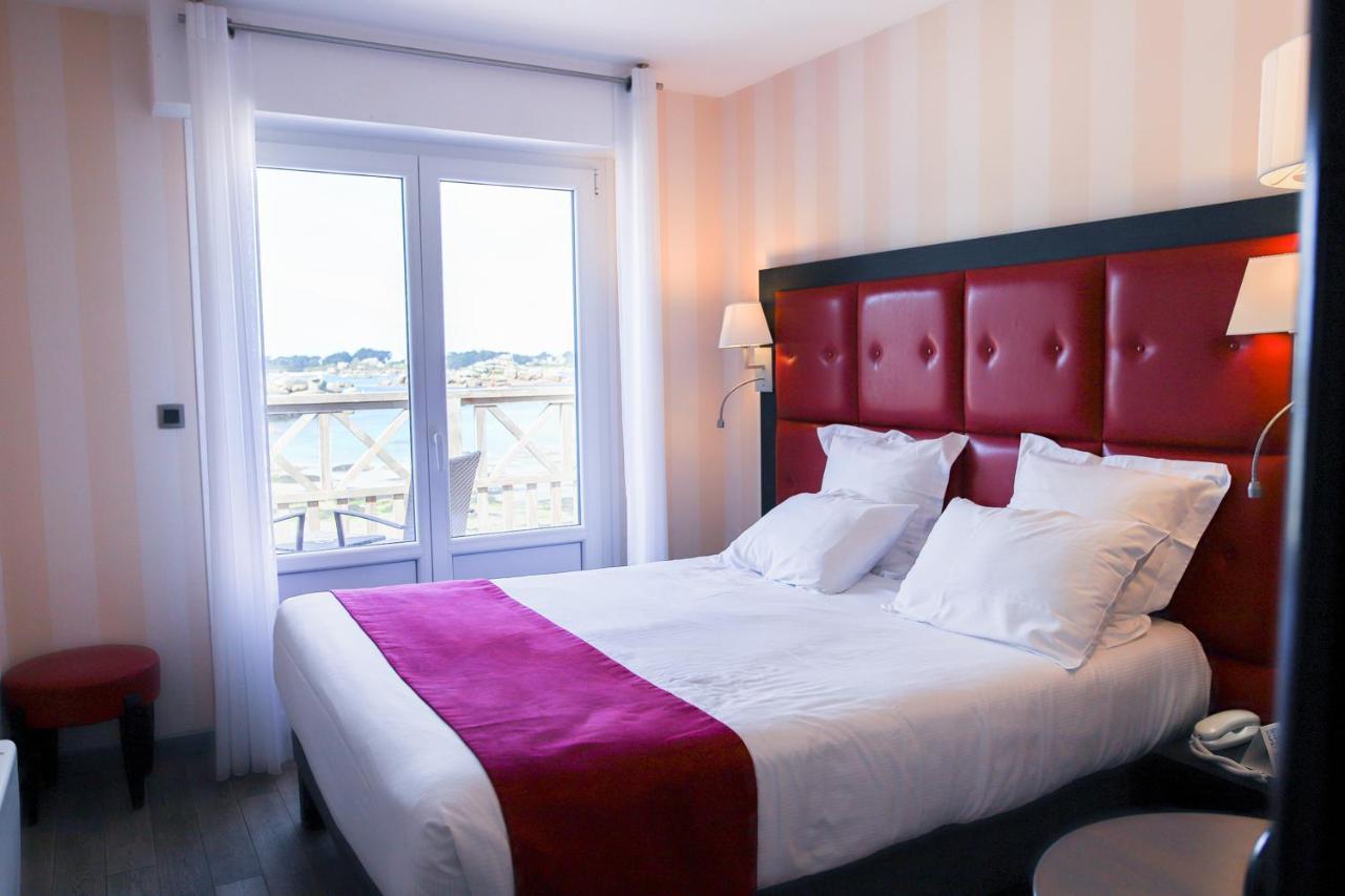 Logis Hotel Saint Guirec Et De La Plage Perros-Guirec Bagian luar foto