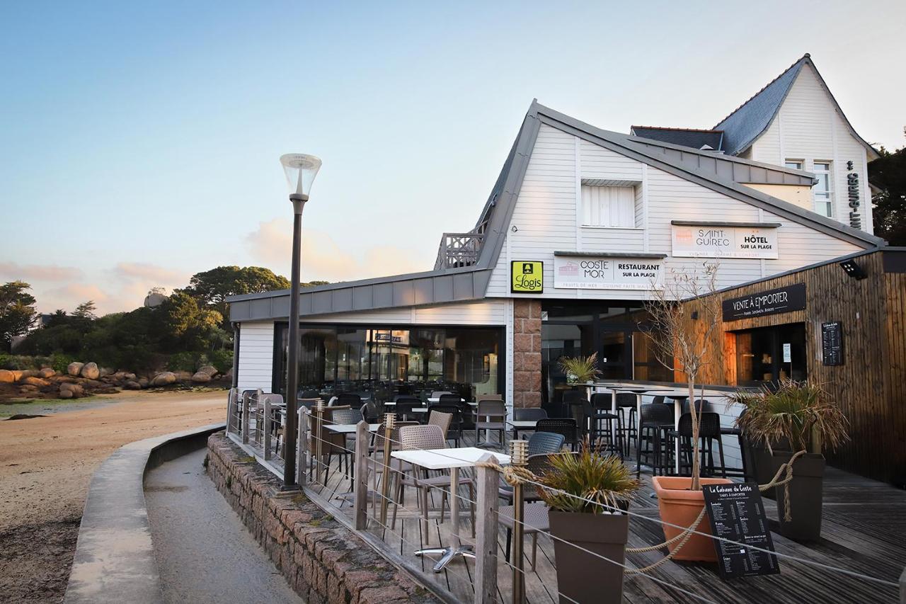 Logis Hotel Saint Guirec Et De La Plage Perros-Guirec Bagian luar foto