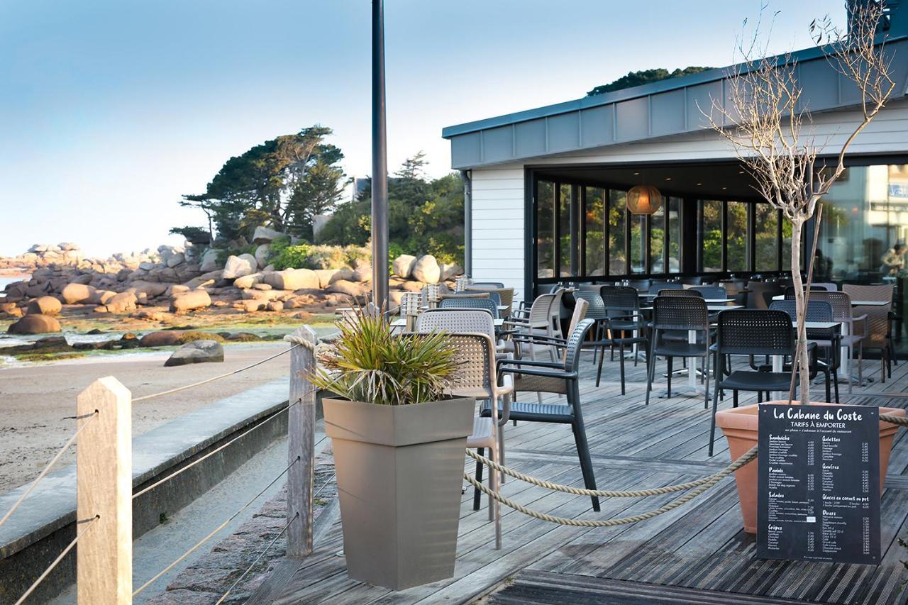 Logis Hotel Saint Guirec Et De La Plage Perros-Guirec Bagian luar foto